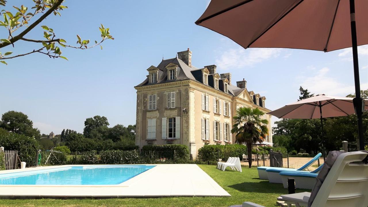 Les Bois-d'Anjou Chateau La Mothaye - Self Catering Apartments With Pool In The Loire Valley מראה חיצוני תמונה