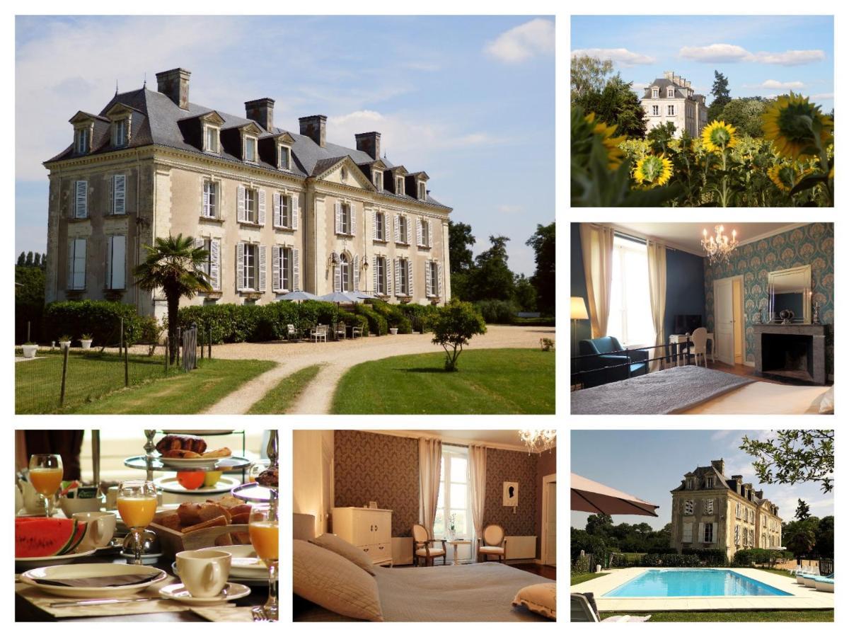 Les Bois-d'Anjou Chateau La Mothaye - Self Catering Apartments With Pool In The Loire Valley מראה חיצוני תמונה