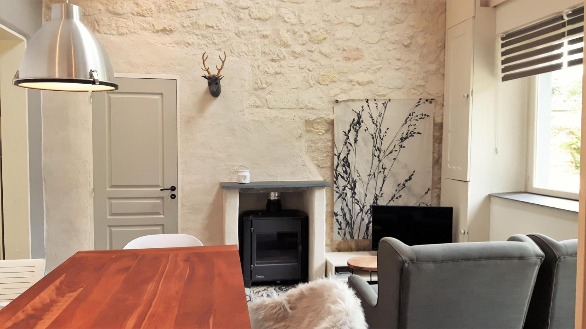 Les Bois-d'Anjou Chateau La Mothaye - Self Catering Apartments With Pool In The Loire Valley חדר תמונה